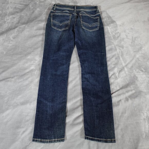 BKE Alec Skinny Denim Jeans Mens 31x30 (Fits 30x29) Stretch Dark Wash - Picture 7 of 12